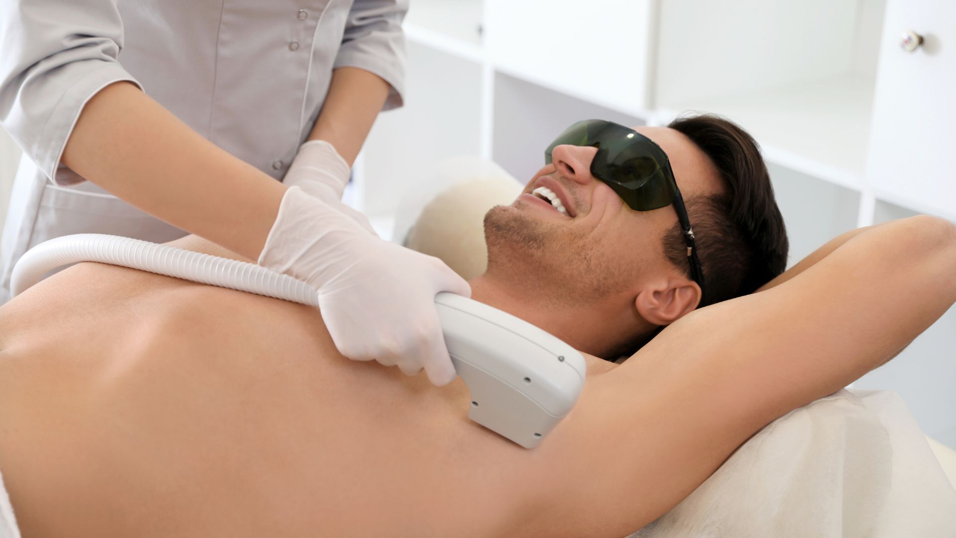 Why men choose laser hair removal
